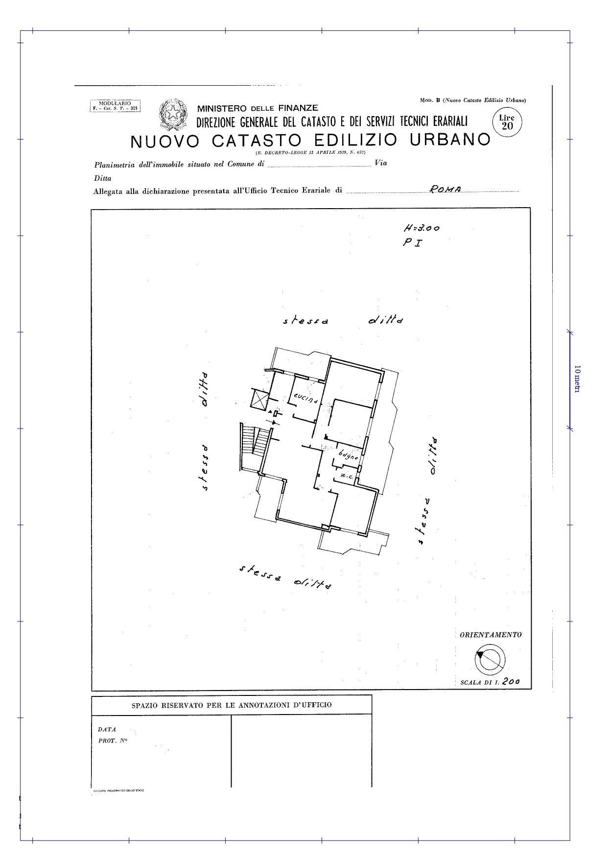 Planimetria immobile