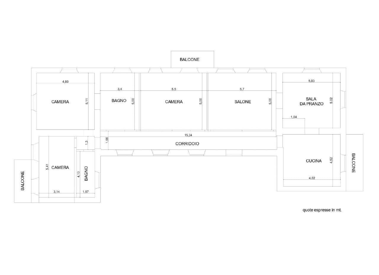 Planimetria immobile