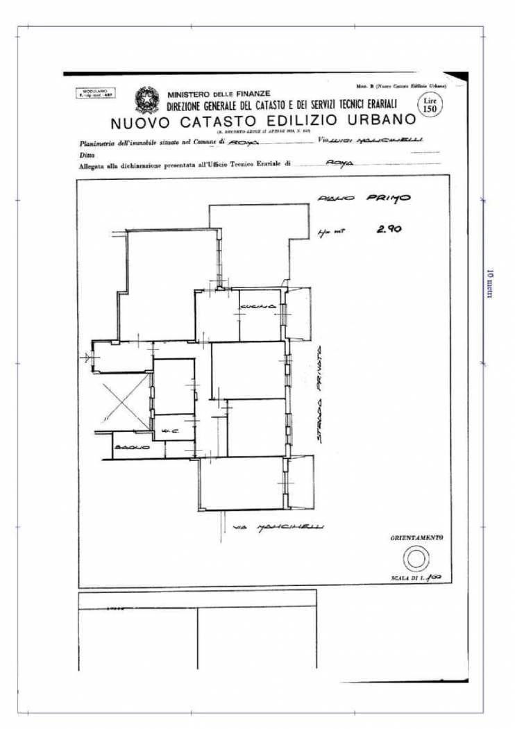 Planimetria immobile