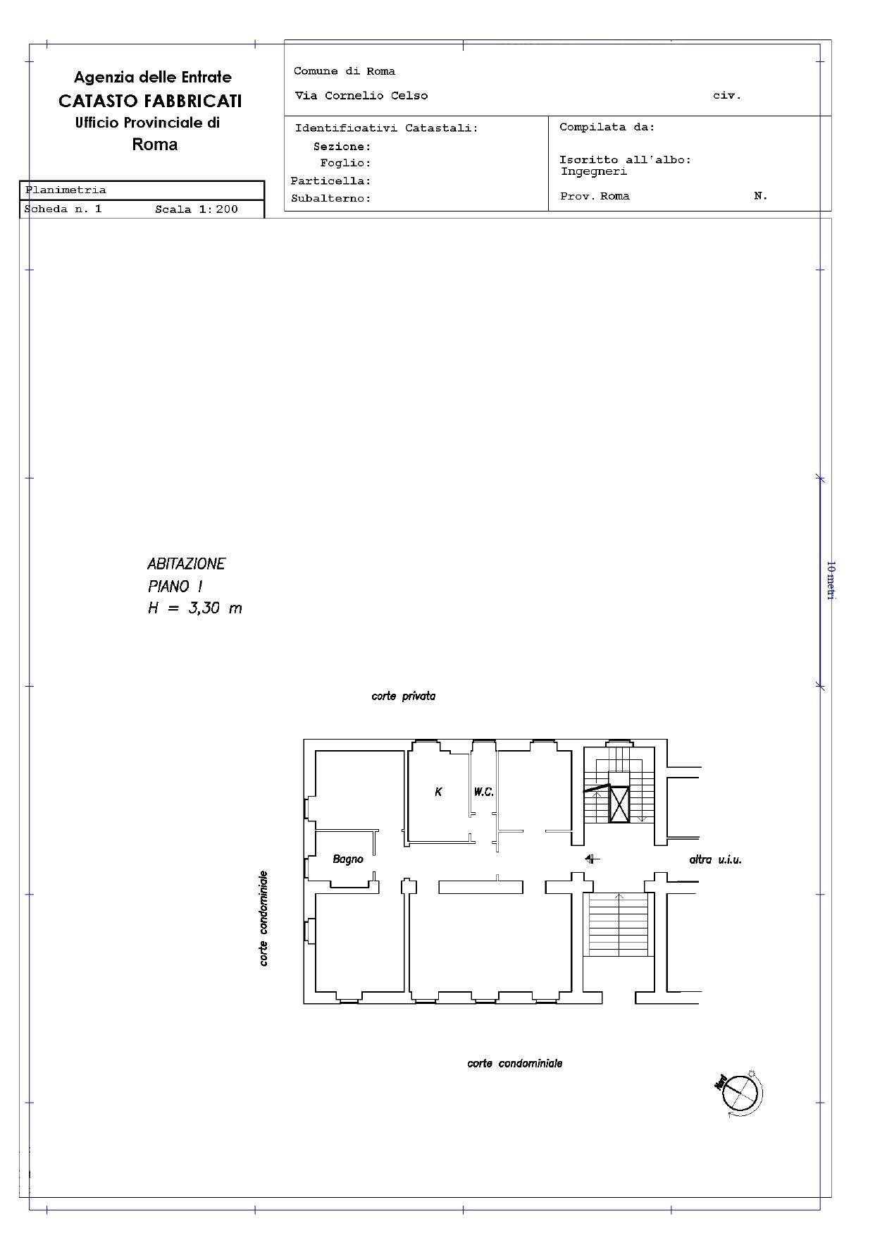 Planimetria immobile