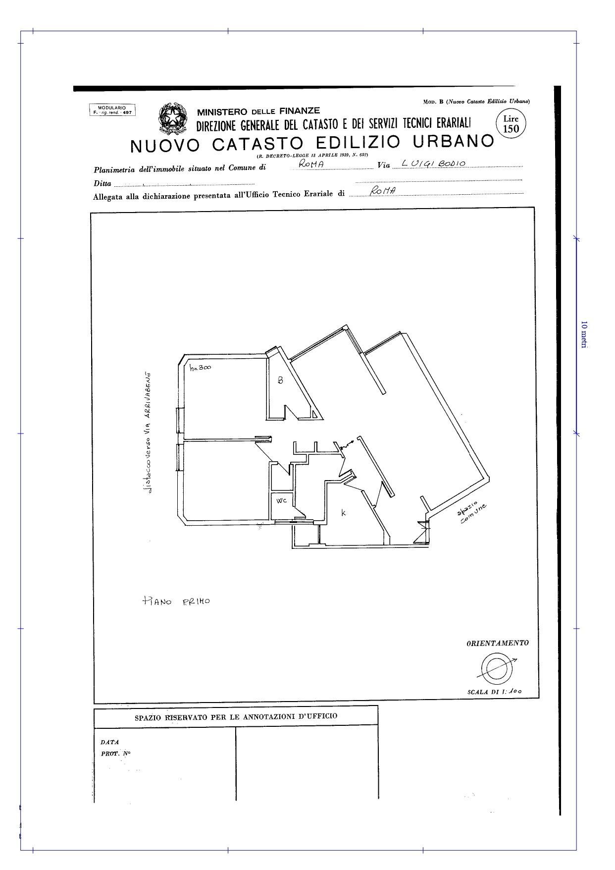 Planimetria immobile