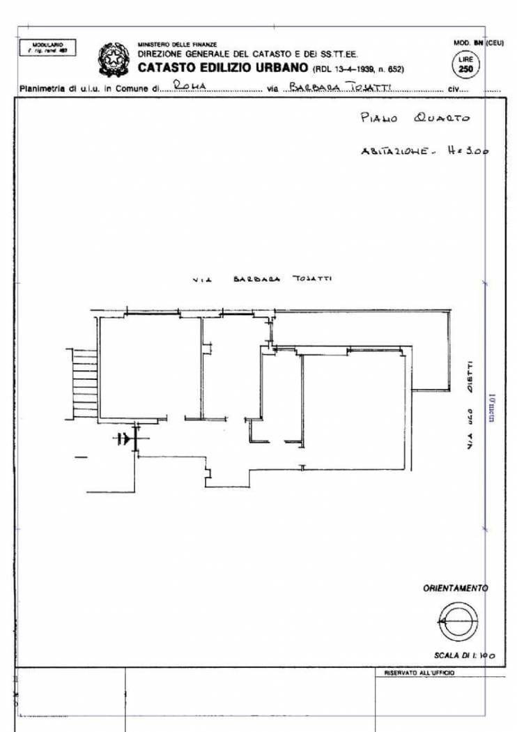 Planimetria immobile